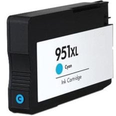 Compatible HP 951XL (CN046AE) Cyan Ink Cartridge